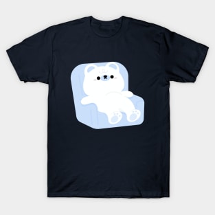 Lazy polar bear T-Shirt